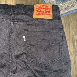 Levi's Men's 511 Slim Fit Stretch Dark Grey Jeans